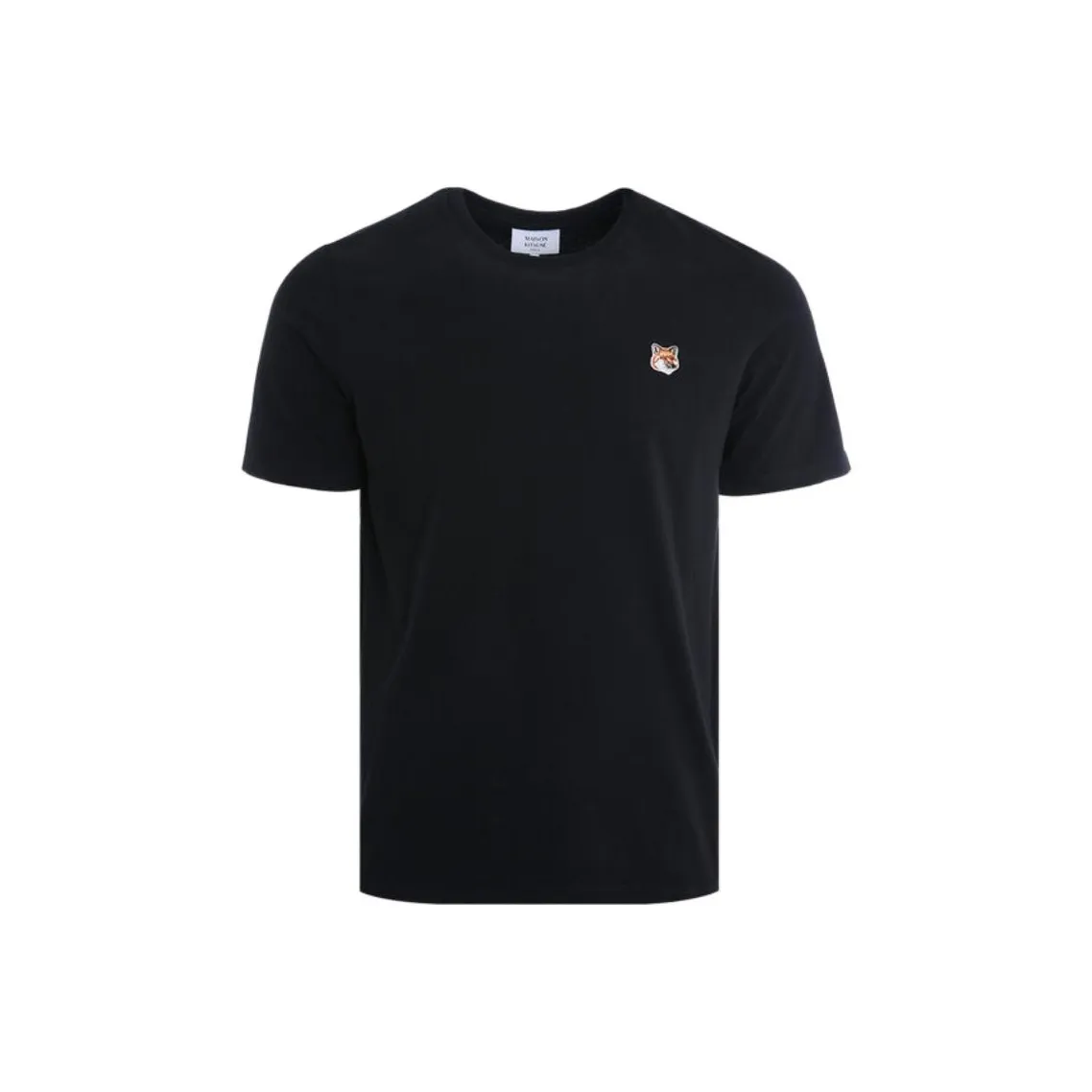 Maison Kitsune Fox Head Patch Crewneck T Shirt