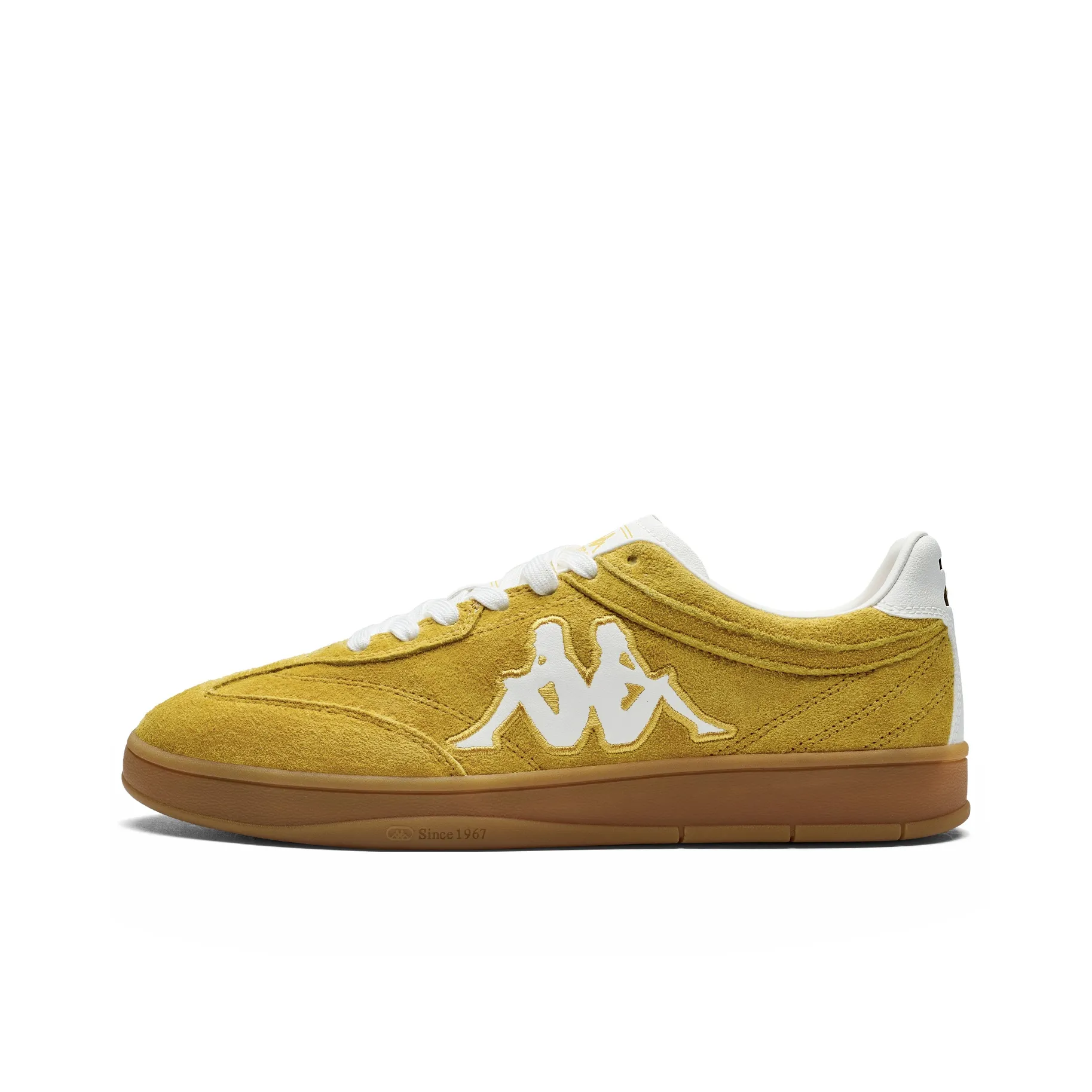 Kappa Tifo Back to Back Anti Slip Wear Resistant Low Top Skateboard Shoes Ceylon Yellow
