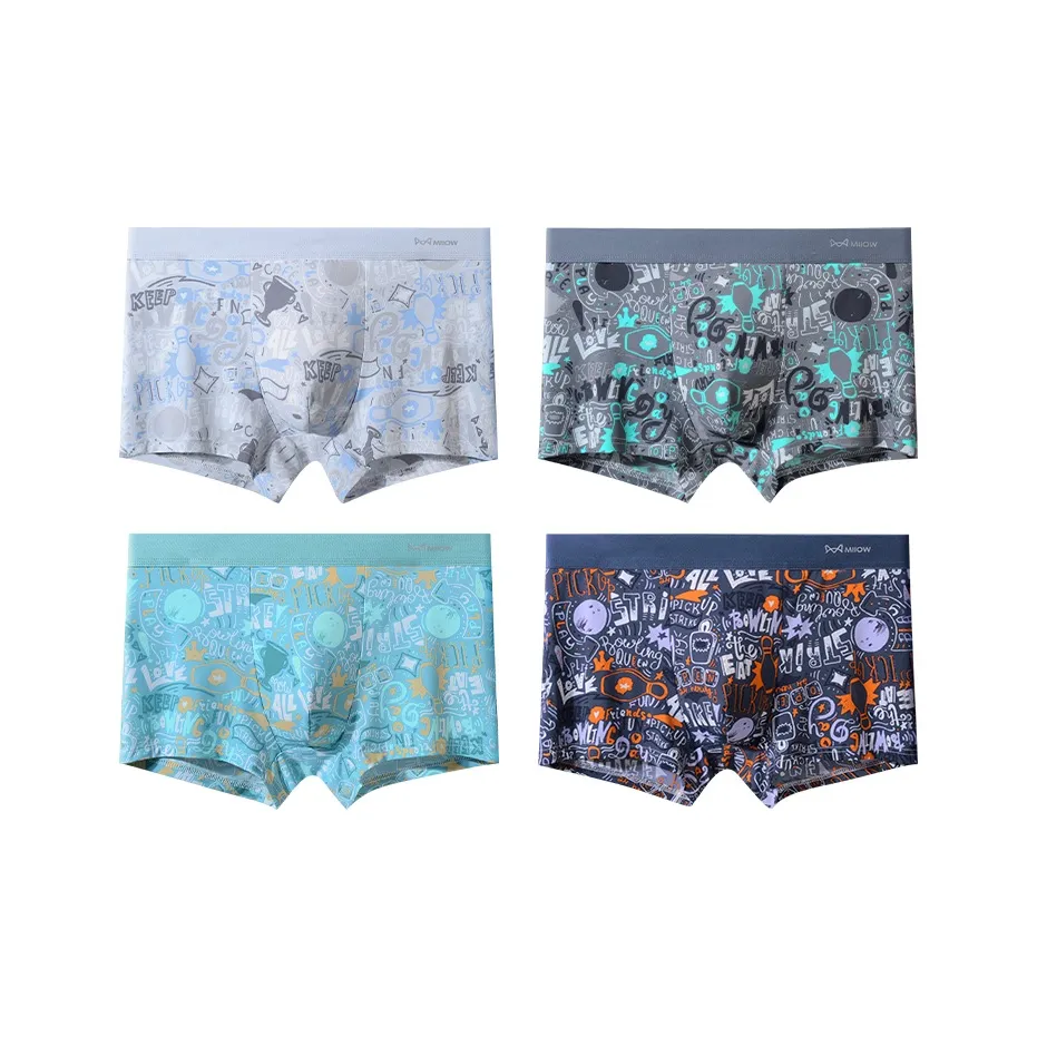 MIIOW Trendy Party Collection Cooling Summer Collection Нижнее белье Летняя тонкая Мужская Combo Set
