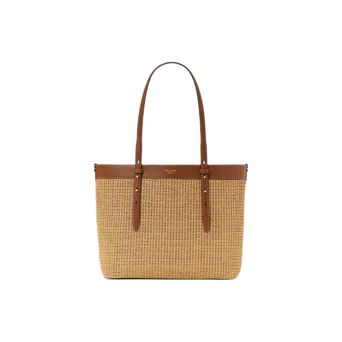 Kate Spade Fabric Tote Bag, Shopping Bag, Shoulder Bag Tubas Women's Brown