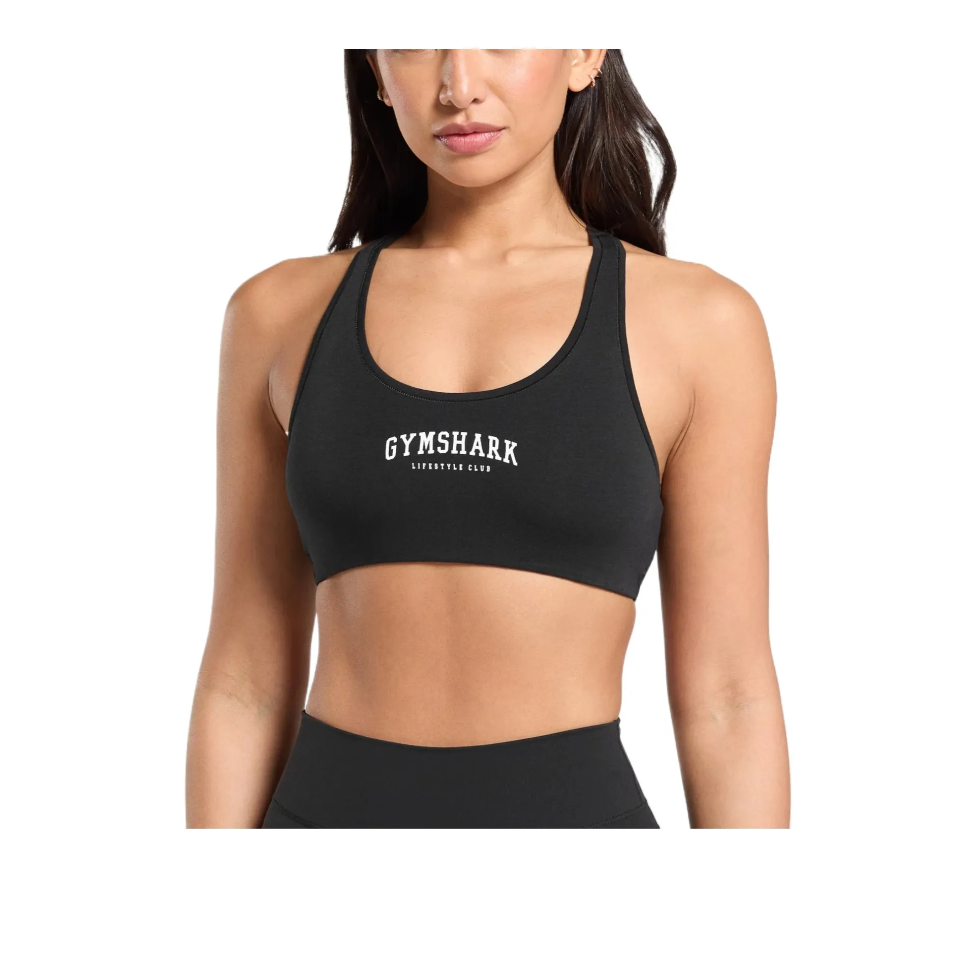 GYMSHARK Черный Женские Бюстгальтеры