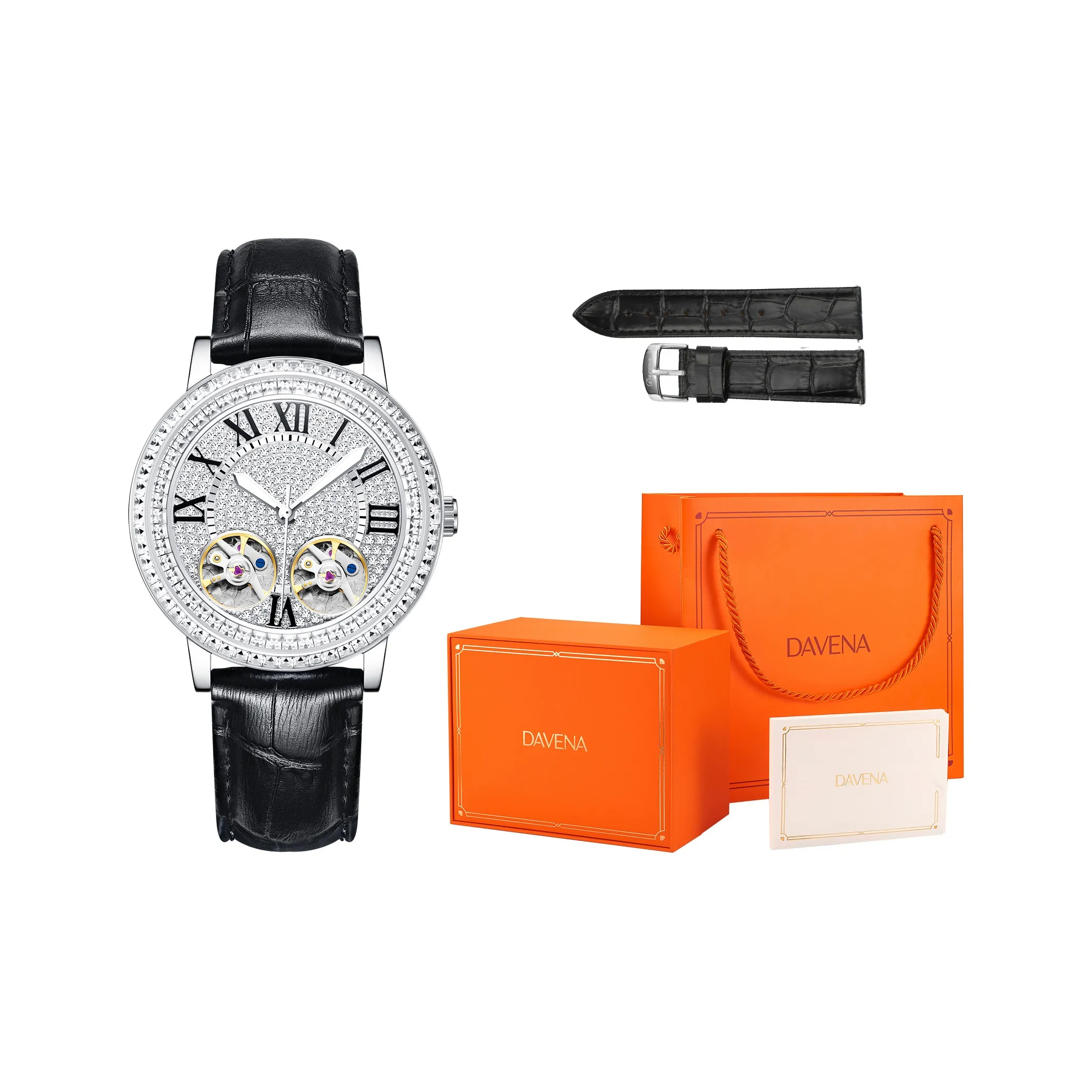 DAVENA Men's Shining Adventure Collection Watch