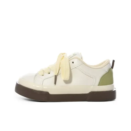 The New Age Family Кроссовки для скейтбординга Low Top Белый Желтый Женские