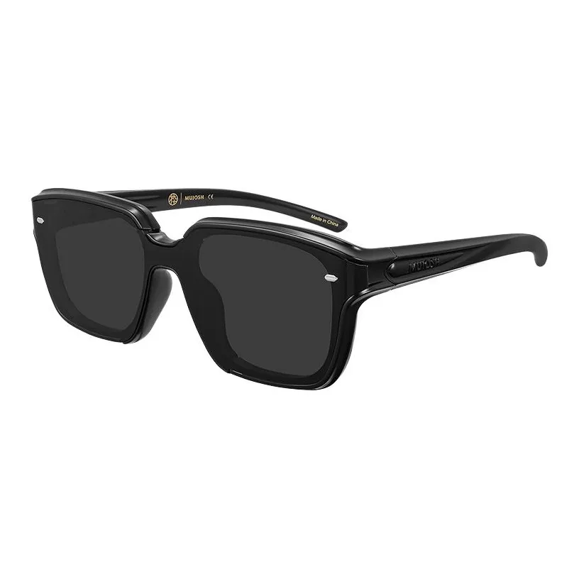 MUJOSH TR90 Square Sun Protection UV Protection Sunglasses For Face Enhancement Unisex Multicolor