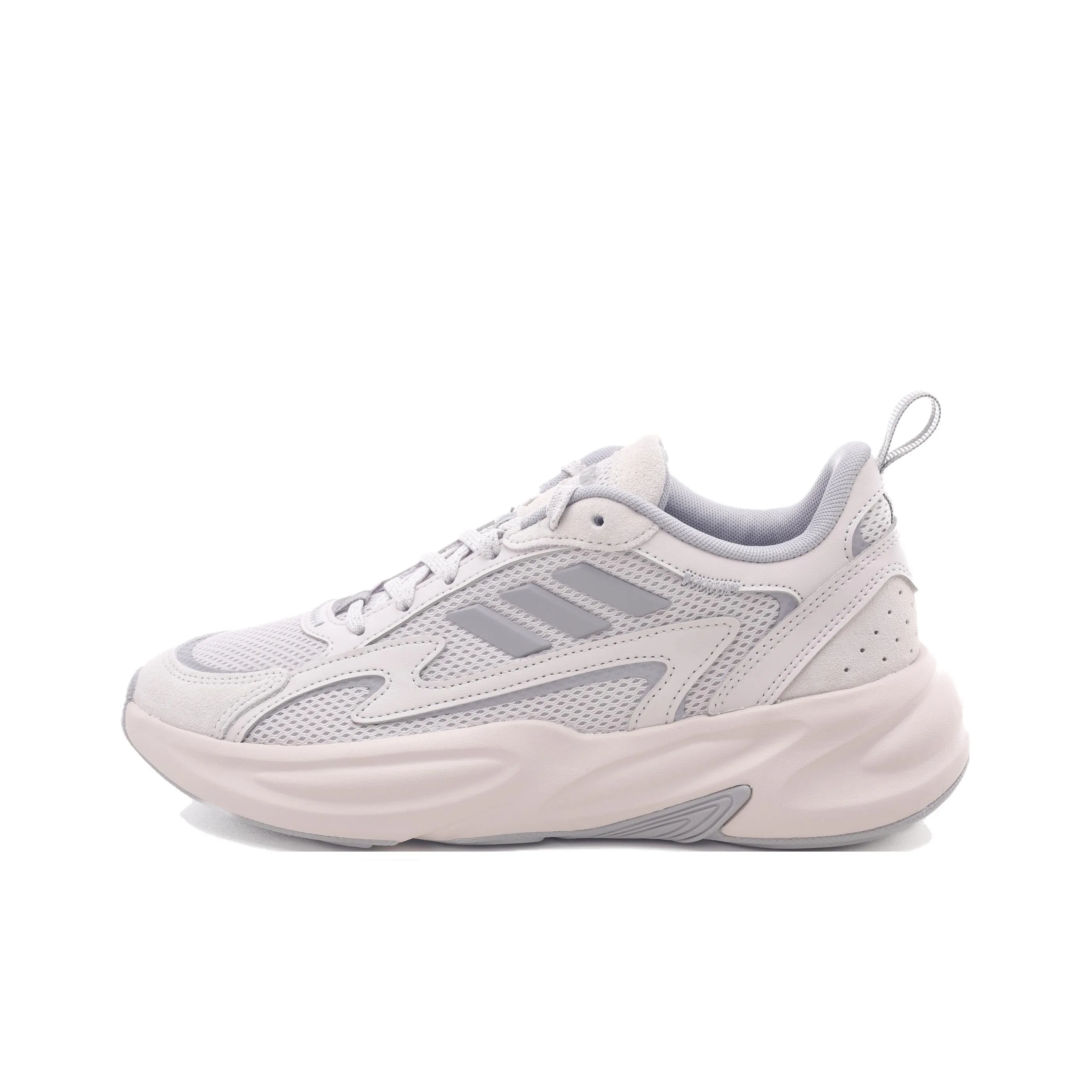Adidas OZWAVE 2,0 Slip Устойчивый к истиранию Низкий Топ Повседневные Беговые кроссовки Unisex Light Серый