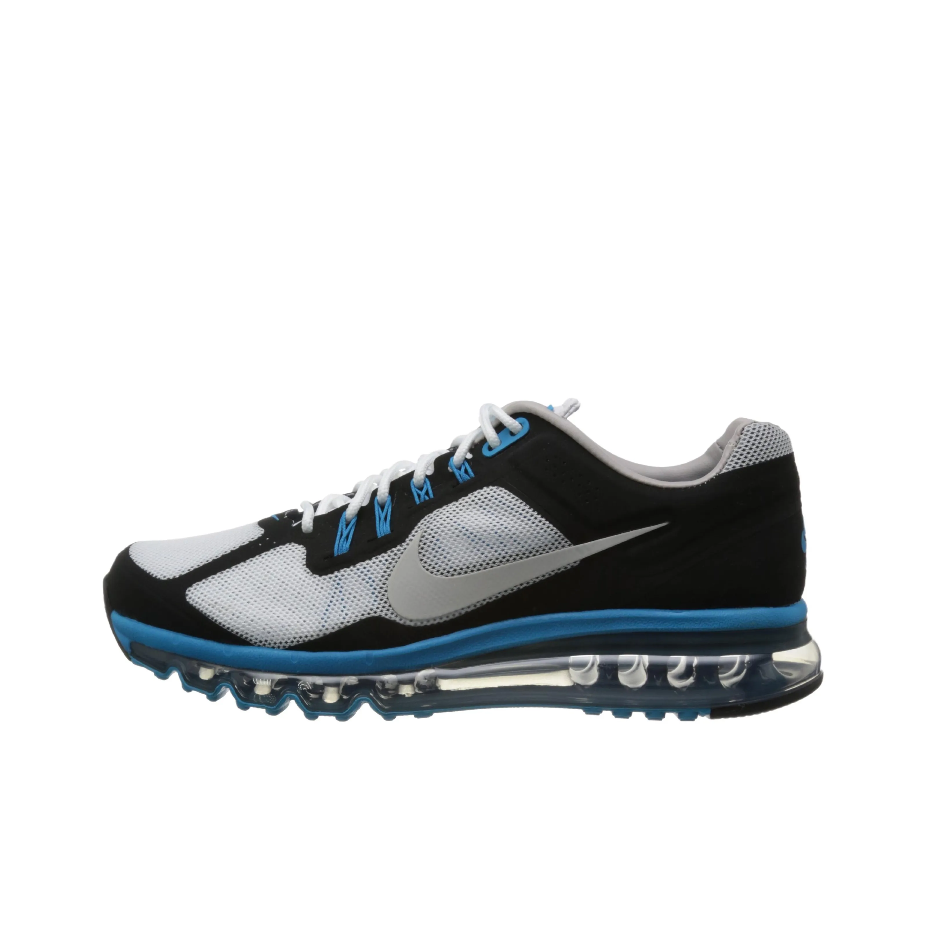 Nike Air Max 2013 Murakamiing, Wear Resistant Low Top Running Shoes Men's Black Blue
