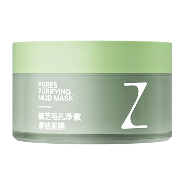 Zhen Zhi Прозрачная Маска для Чистки Поров Глина Удаление Черных Точек Контроль Жирности Лечение Акне 110 г