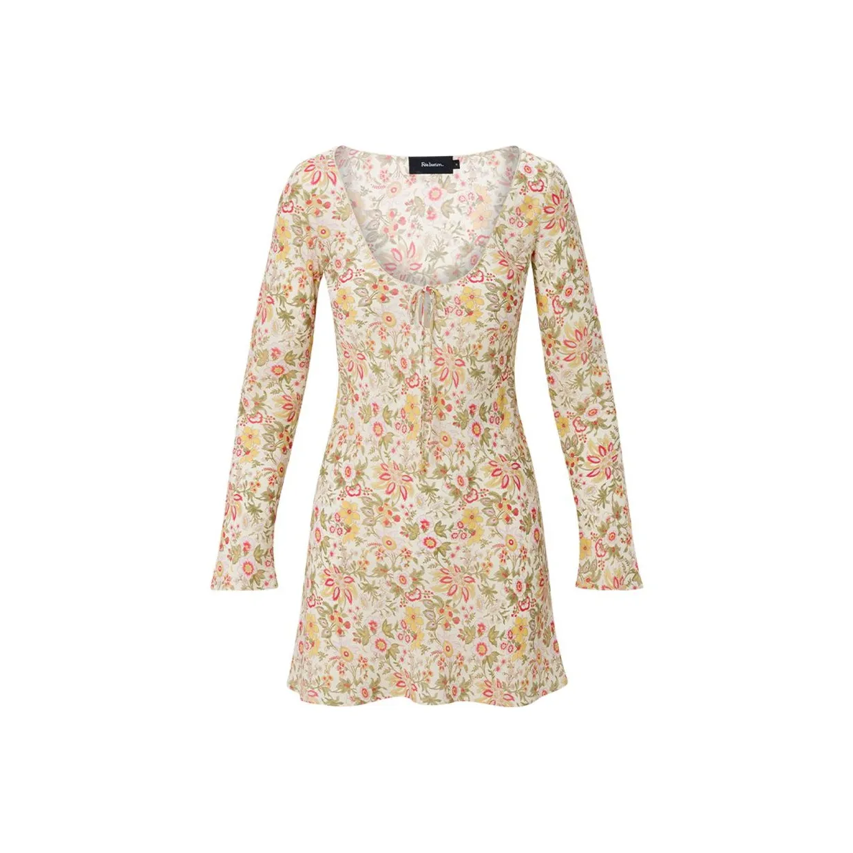 Realisation Par SS25 The Serena Длинное платье с длинными рукавами Женское