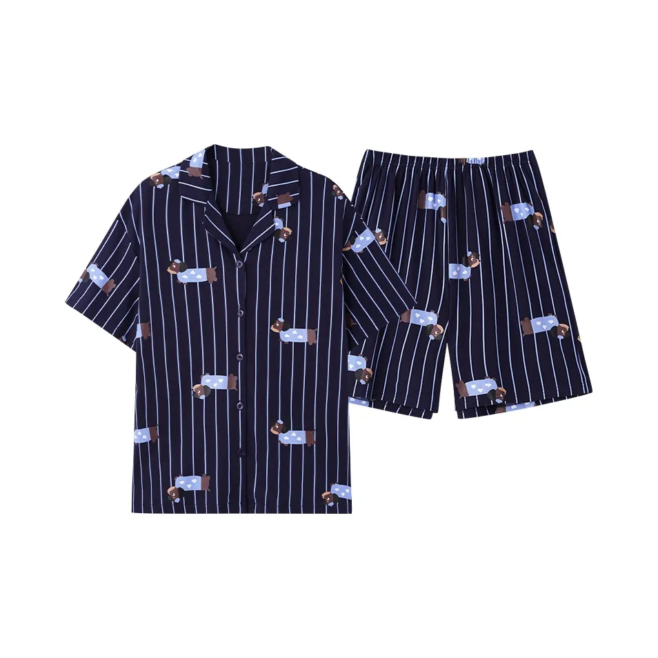 Pretty lady Темно-синий Женские Пижамные комплекты