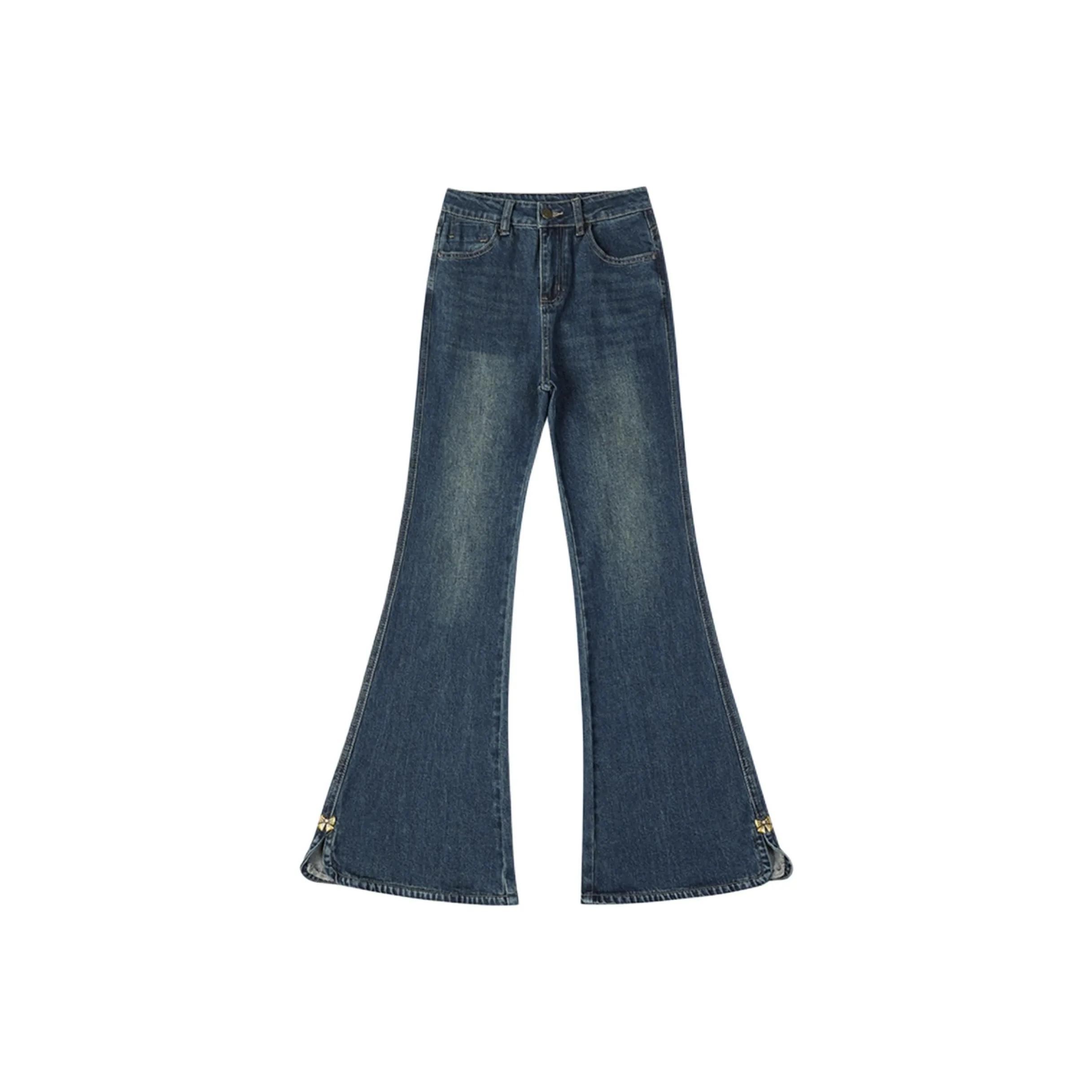 KULAIYA Jeans Women's Vintage Blue