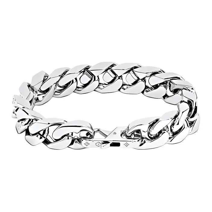 LOUIS VUITTON Bracelets Unisex Silver