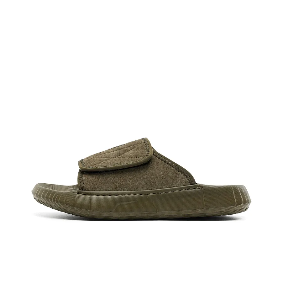 Ignition Slip Resistant Abrasion Resistant Slide Slippers Men's Olive Green
