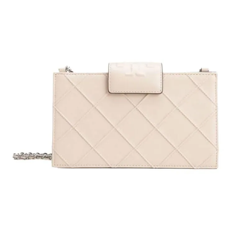 TORY BURCH Fleming Leather Wallet, Crossbody Bag, Shoulder Bag Mini Women's Pink
