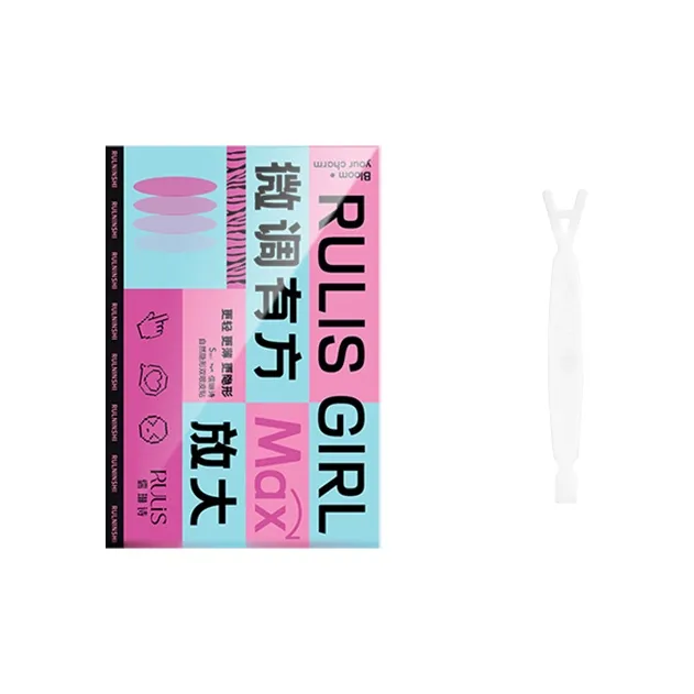 RULINSHI Бесшовный Красота Глаза Двойной Eyelid Patches Оливково-Формированный Лунный Волокно Двойной Eyelid Патч