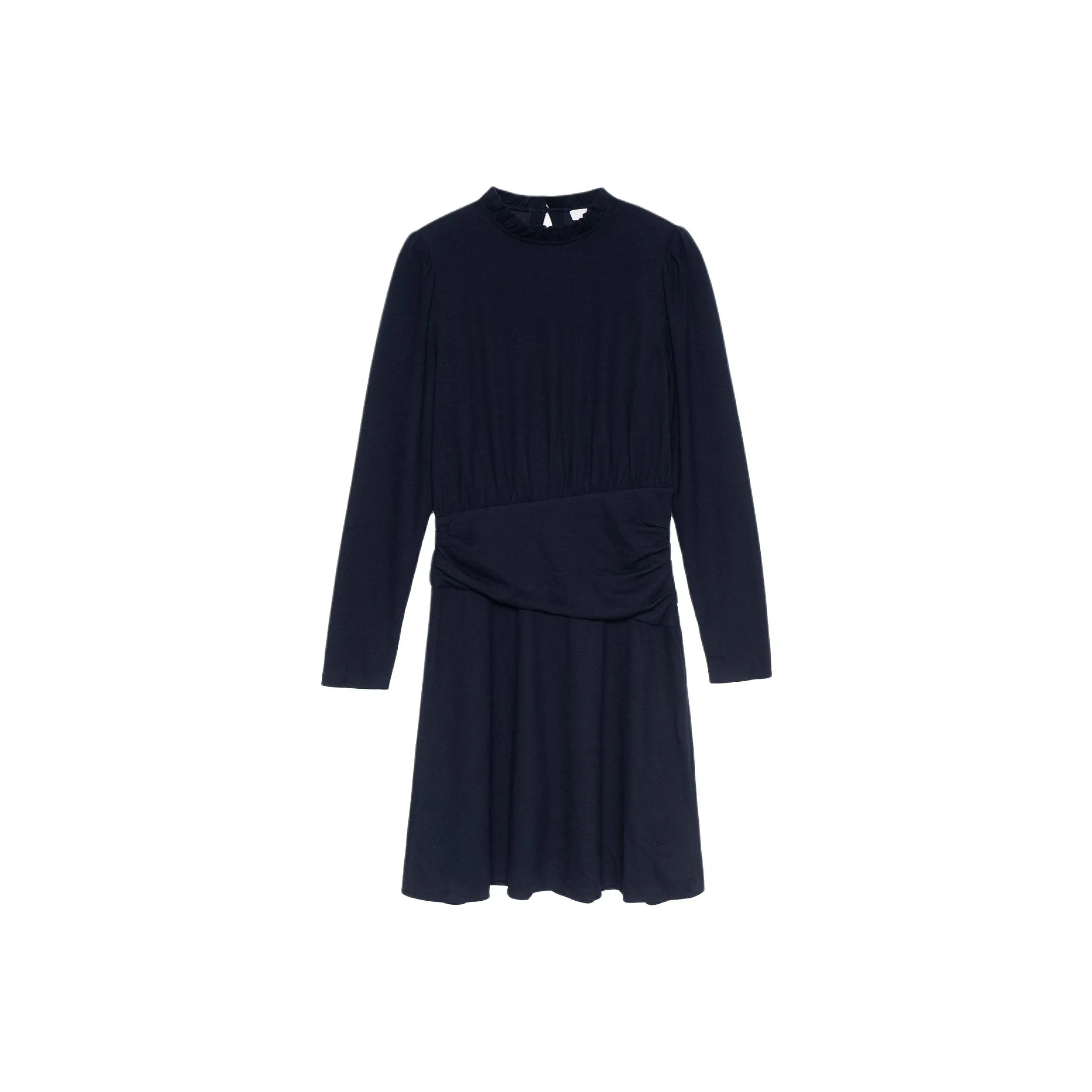 COACH Long Sleeved Dresses Women's Navy