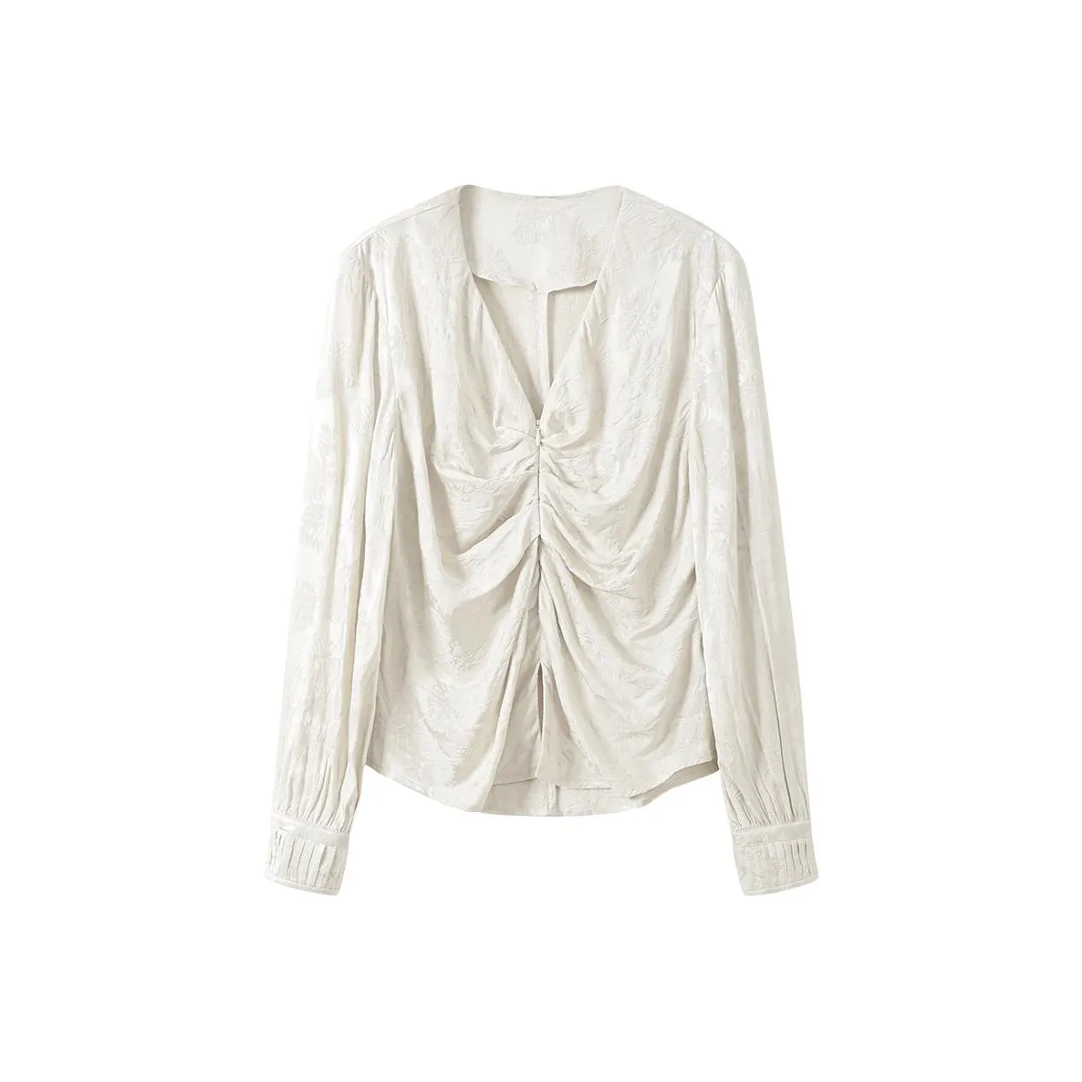 SHUXI Radish Бежевые Женские Рубашки