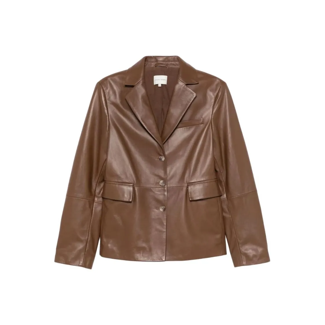 Loulou De Saison Aldo Three button Leather Jacket