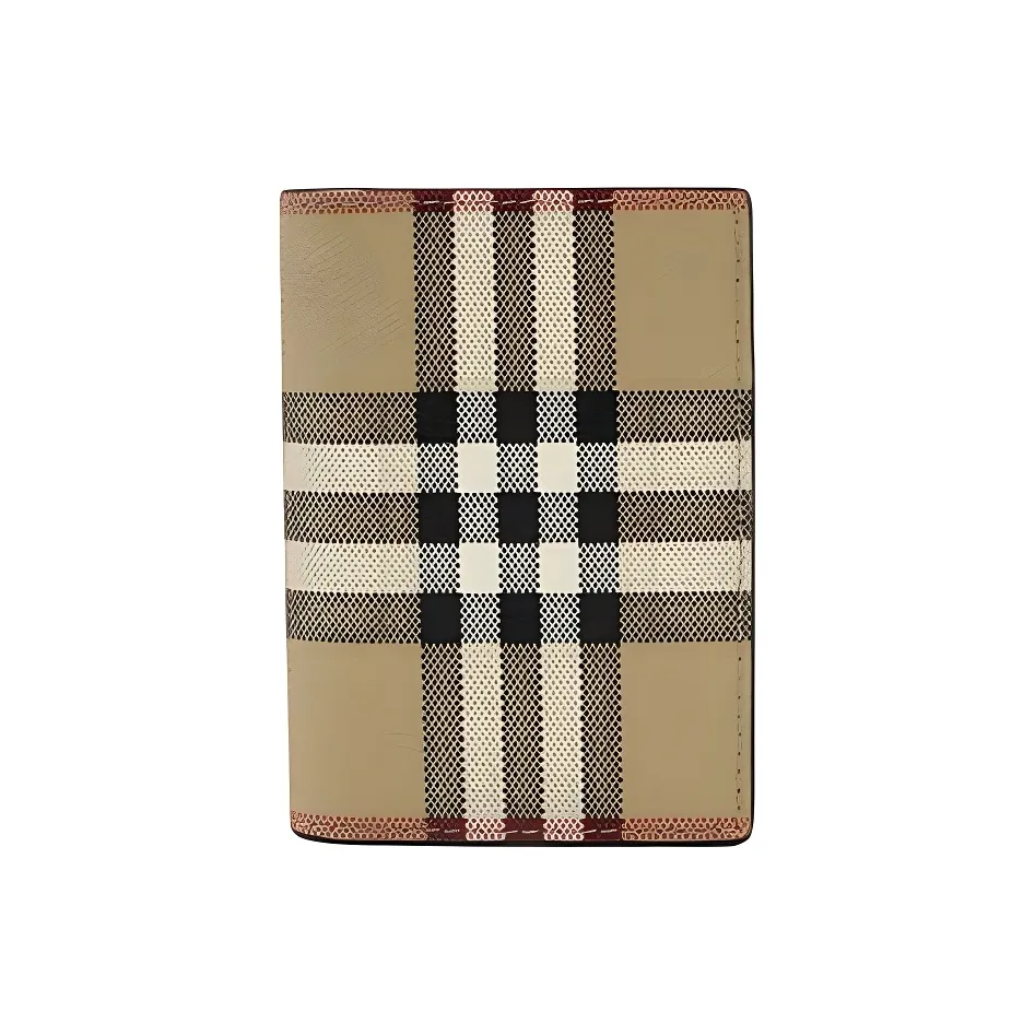 Burberry Polyurethane Wallet Men's Brown