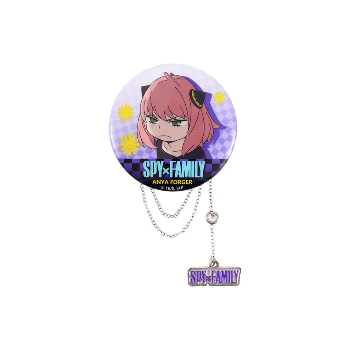 WOOLOO STAR Шпион × Семья Аня Форджер Wu Цепочка Значки