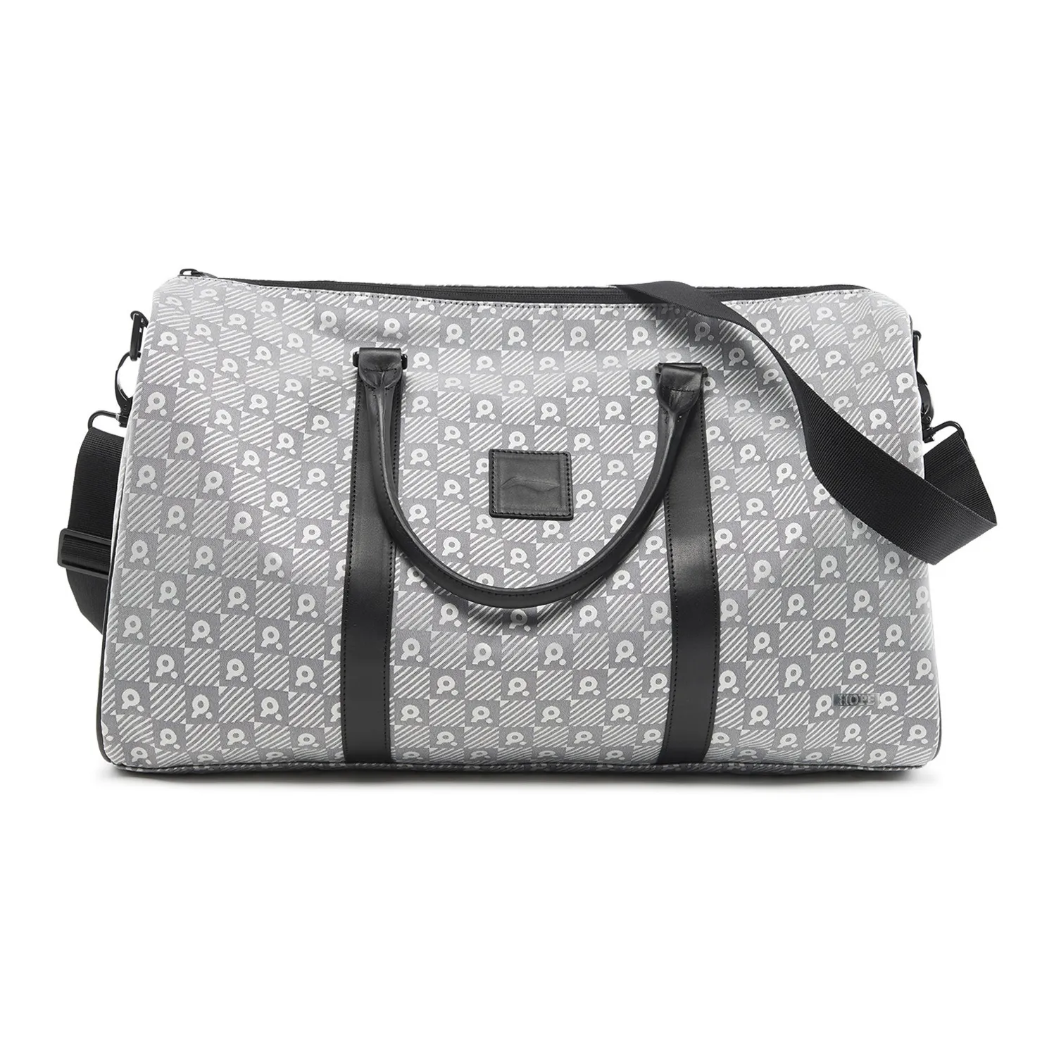 LINING Полиэстер Через плечо Сумка Обычная Унисекс Серый