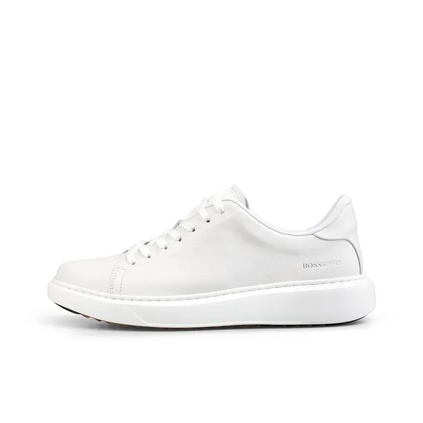BOSSSUNWEN Низкие кроссовки для скейтбординга Мужские Белые