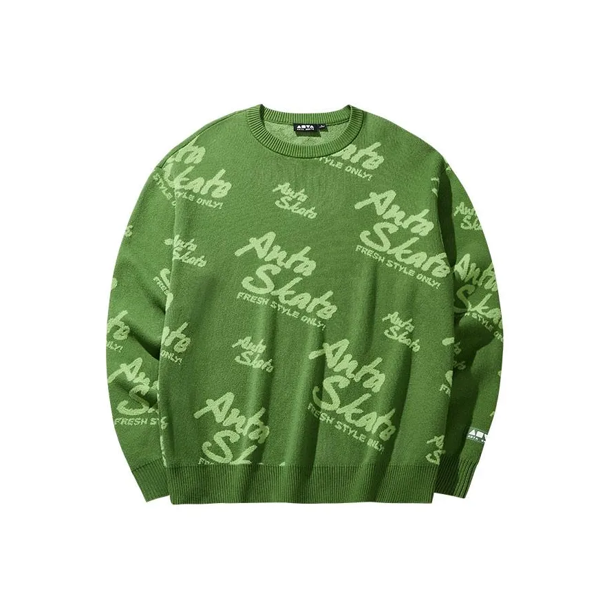 ANTA Life Collection Толстовка Унисекс Горячий Зеленый