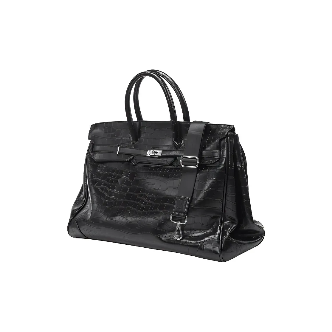 VIHUS Сумка через плечо из синтетической кожи мужская черная