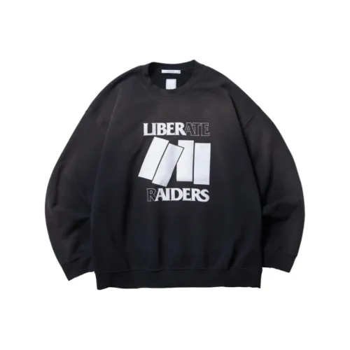 Liberaiders Черный Унисекс Свитшоты