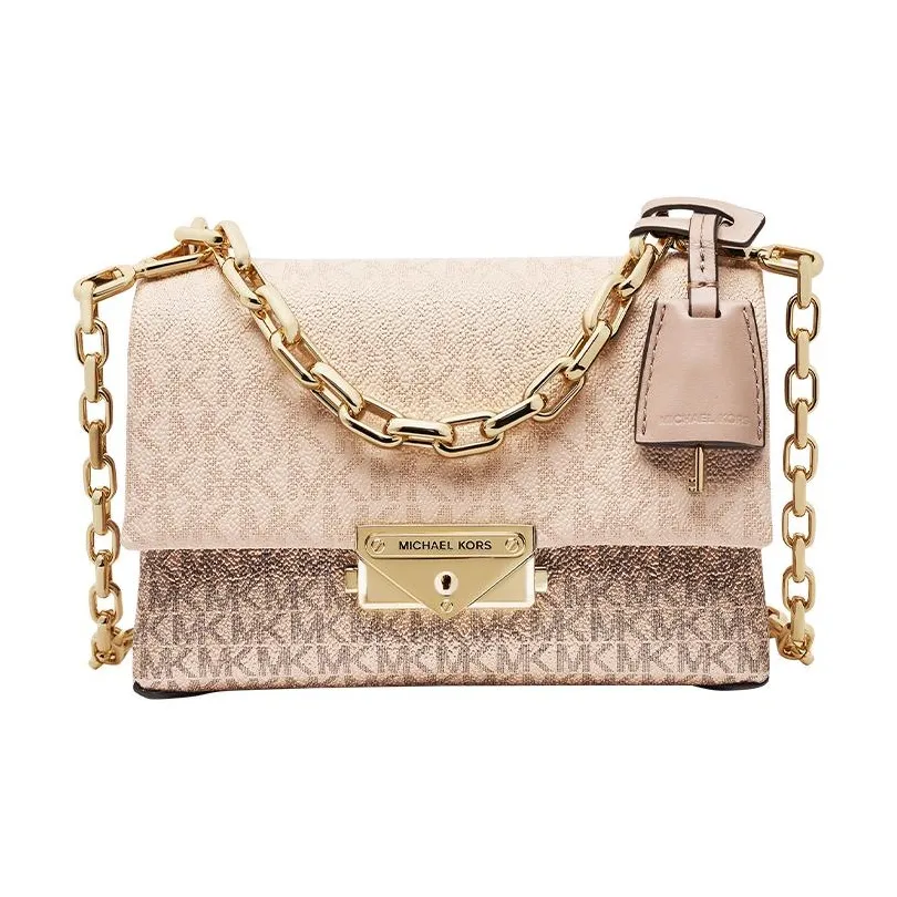 MICHAEL KORS Cece Сумка через плечо из искусственной кожи сумка для женщин балетный розовый розовое золото белый