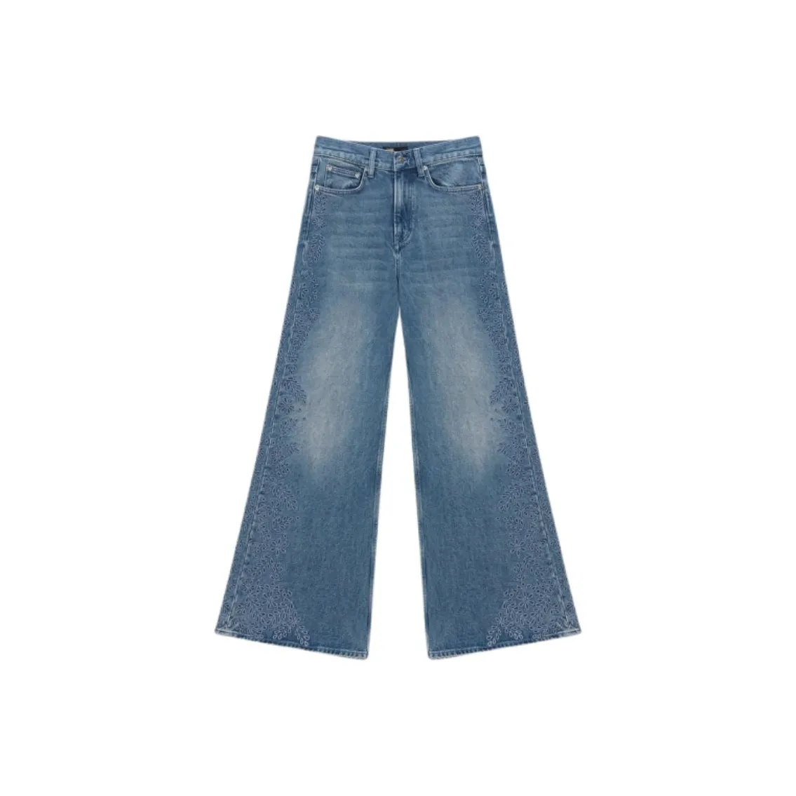 Maje Embroidered Jeans