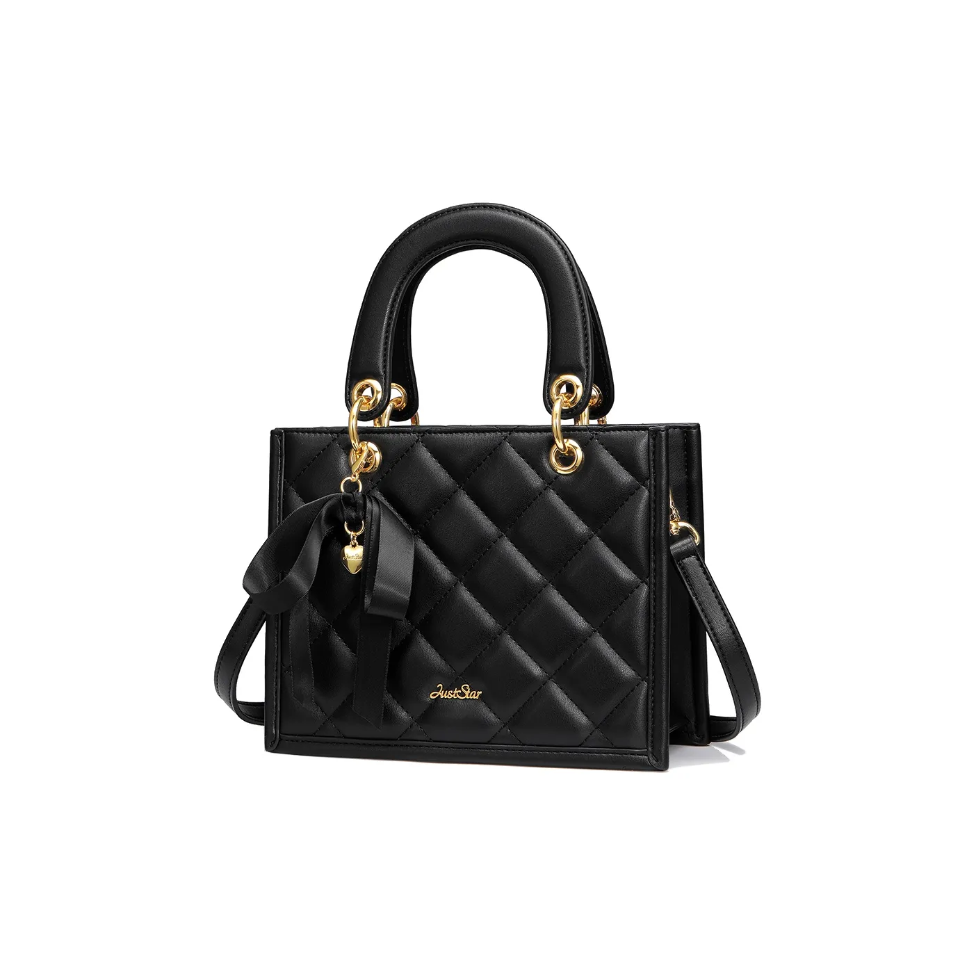 JUST STAR Artificial Leather Crossbody One Shoulder Handbag Regular Women's Multicolor