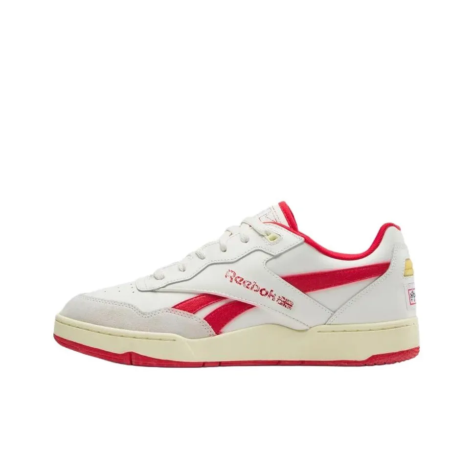 Reebok Bb 4000 Ii Chalk Weathered White Vector Red
