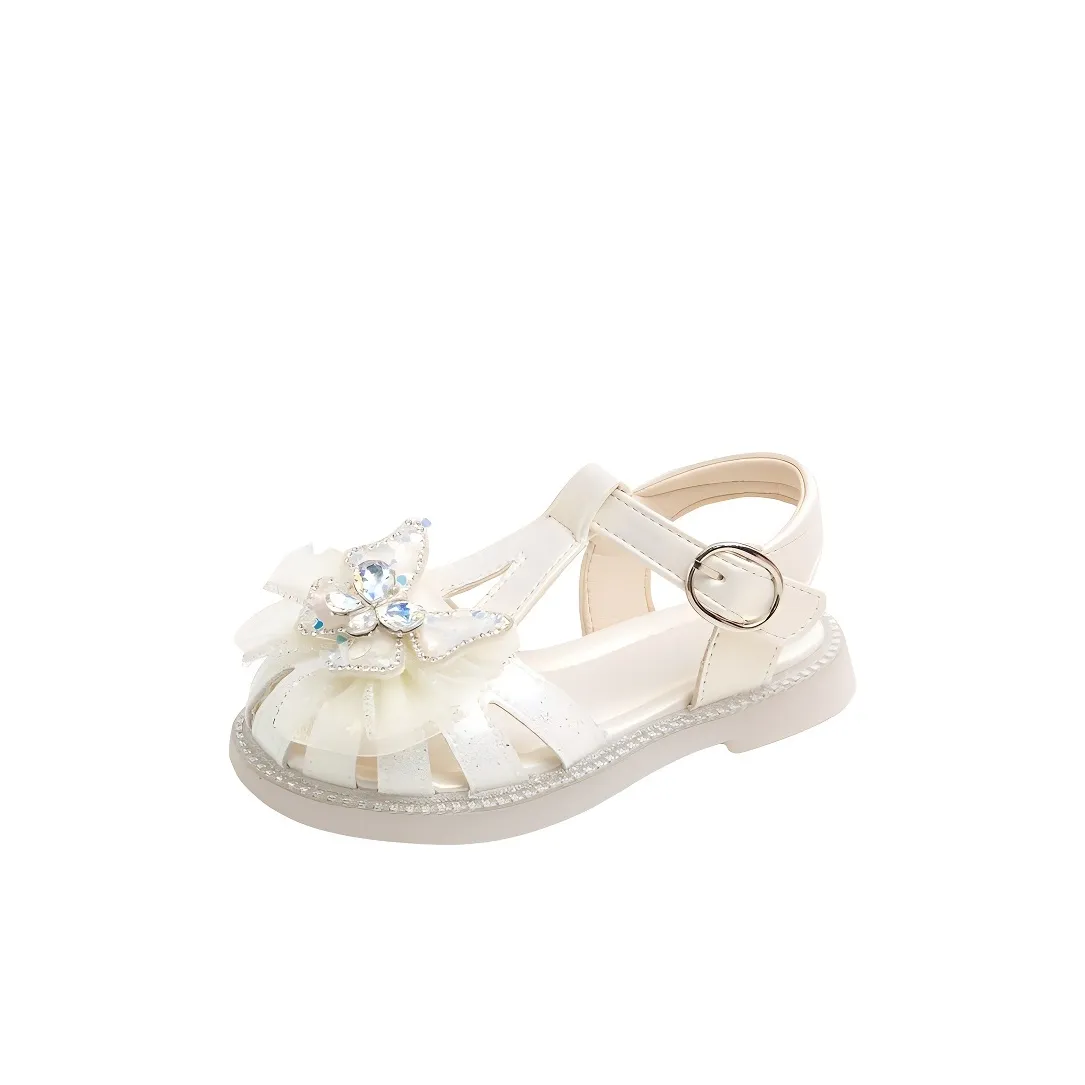 Неон Slip-resistant Anti KICK Устойчивые к истиранию MID Топ Детские Сандалии для детей 3-7 лет