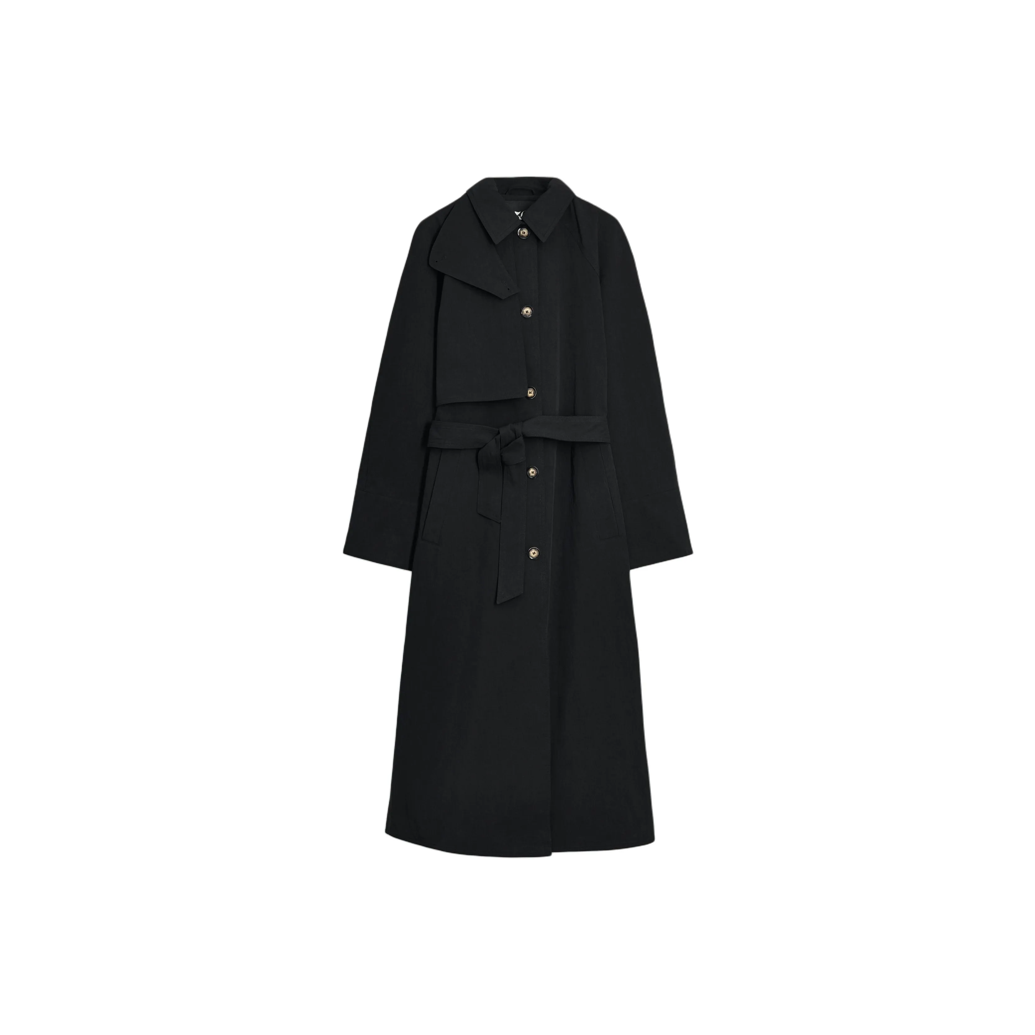 ZARA 50th Anniversary Collection Trench Coats Women's Black