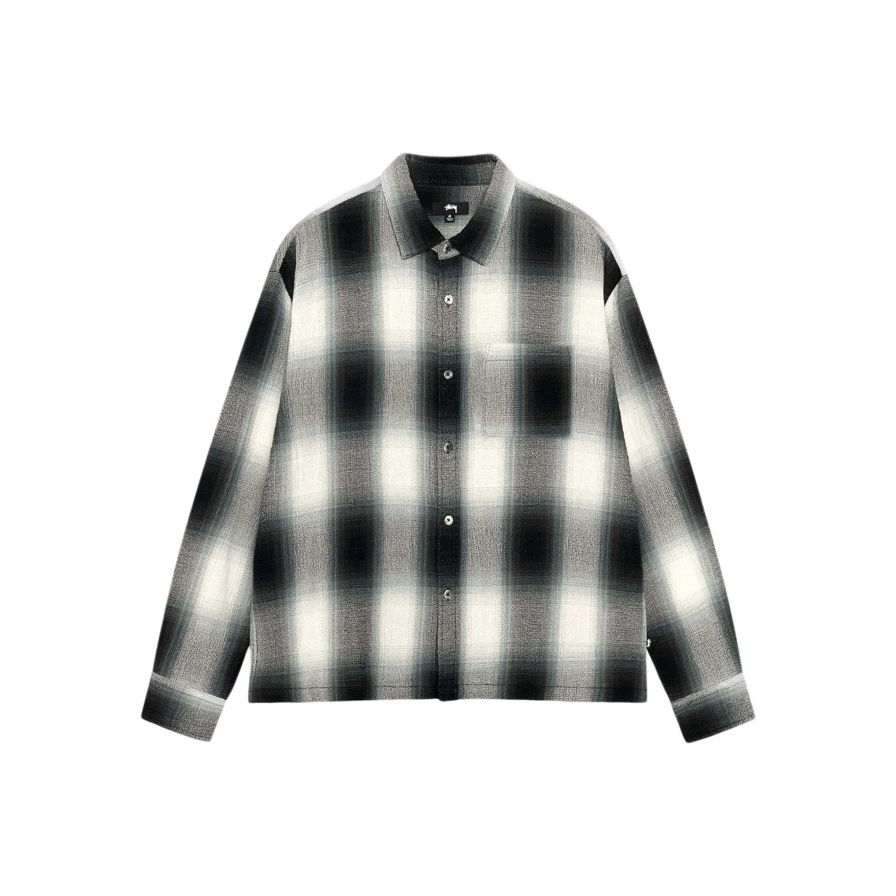 Stussy SS25 LOOSE WEAVE Клетчатая рубашка унисекс