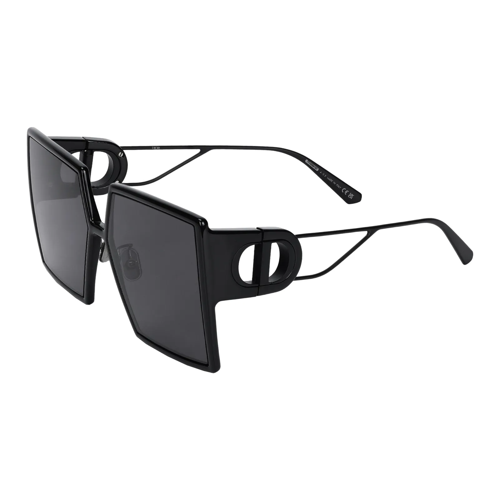 DIOR Plate Frame Square Sunglasses Women's