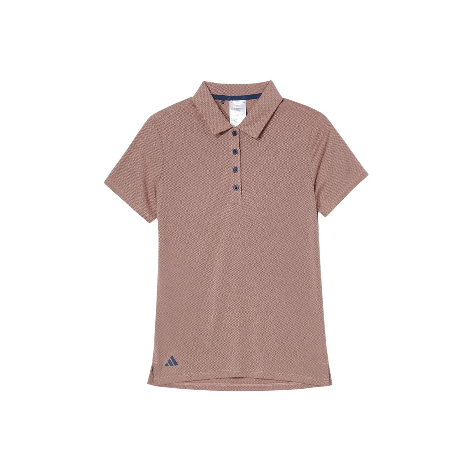 Adidas Polo Shirt Women's Pink Coffee