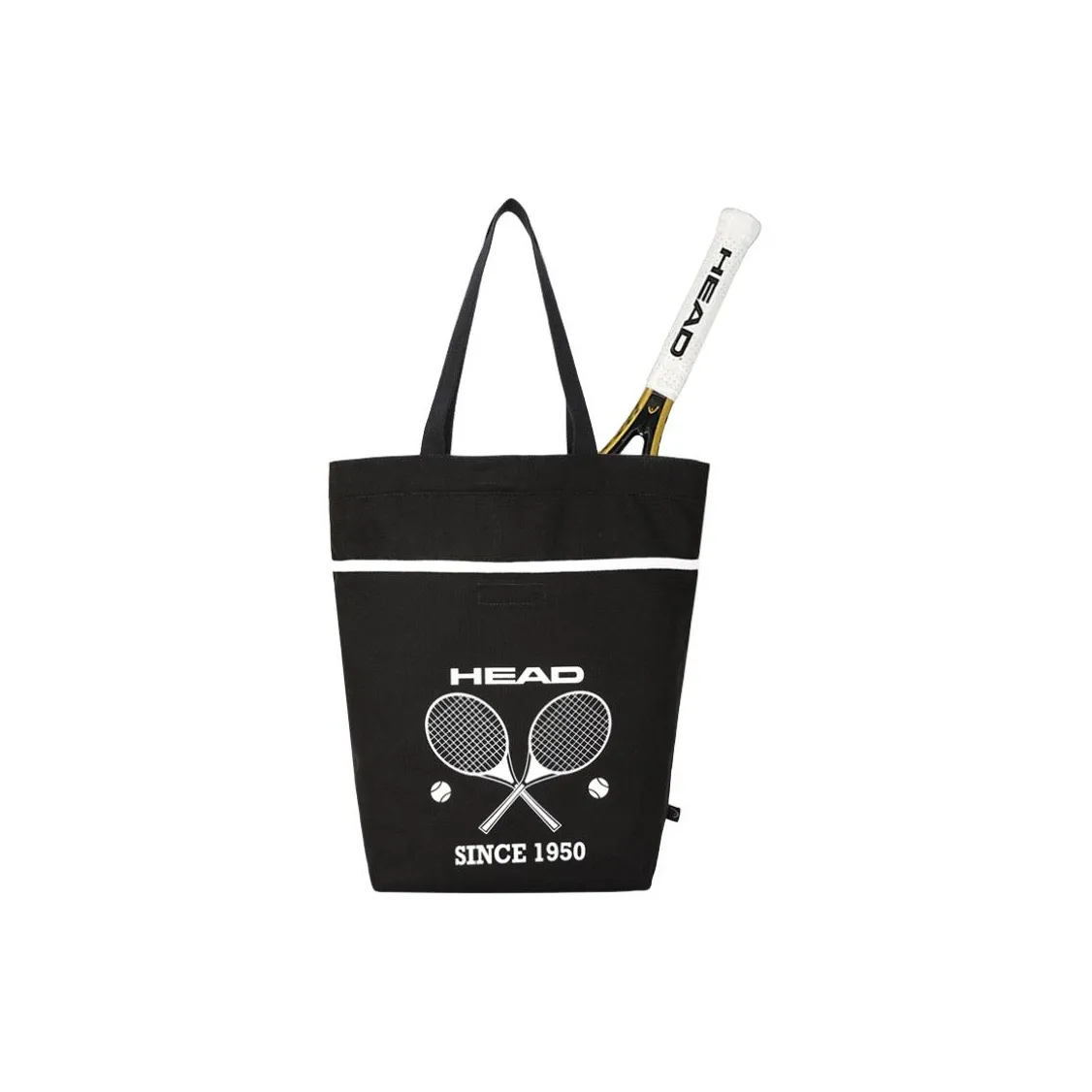 HEAD Ткань Сумка-тоут Средняя Унисекс Черный Бежевый