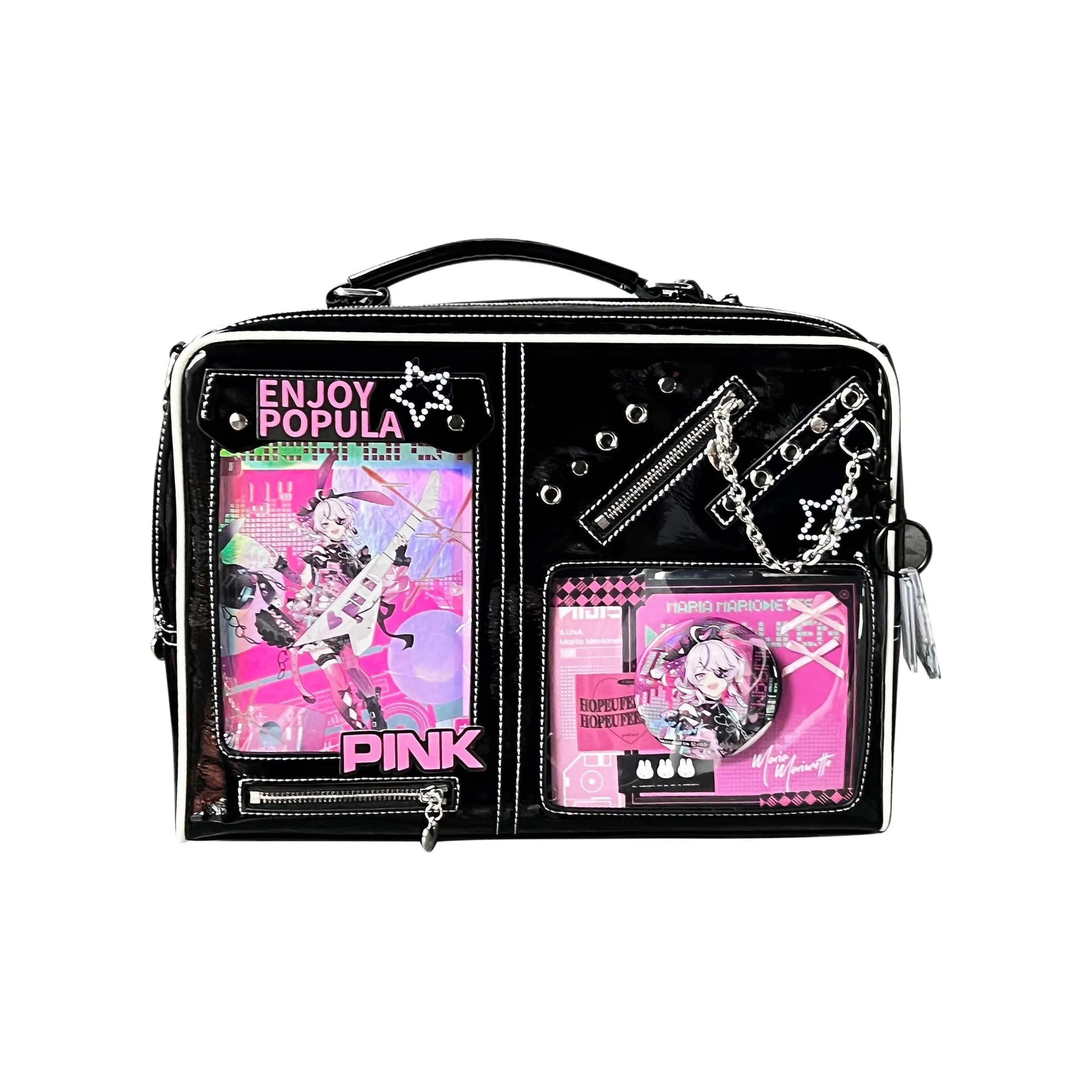 BANANA GUAVA ПУ (полиуретан) Miracle Window Ит-Сумка Унисекс