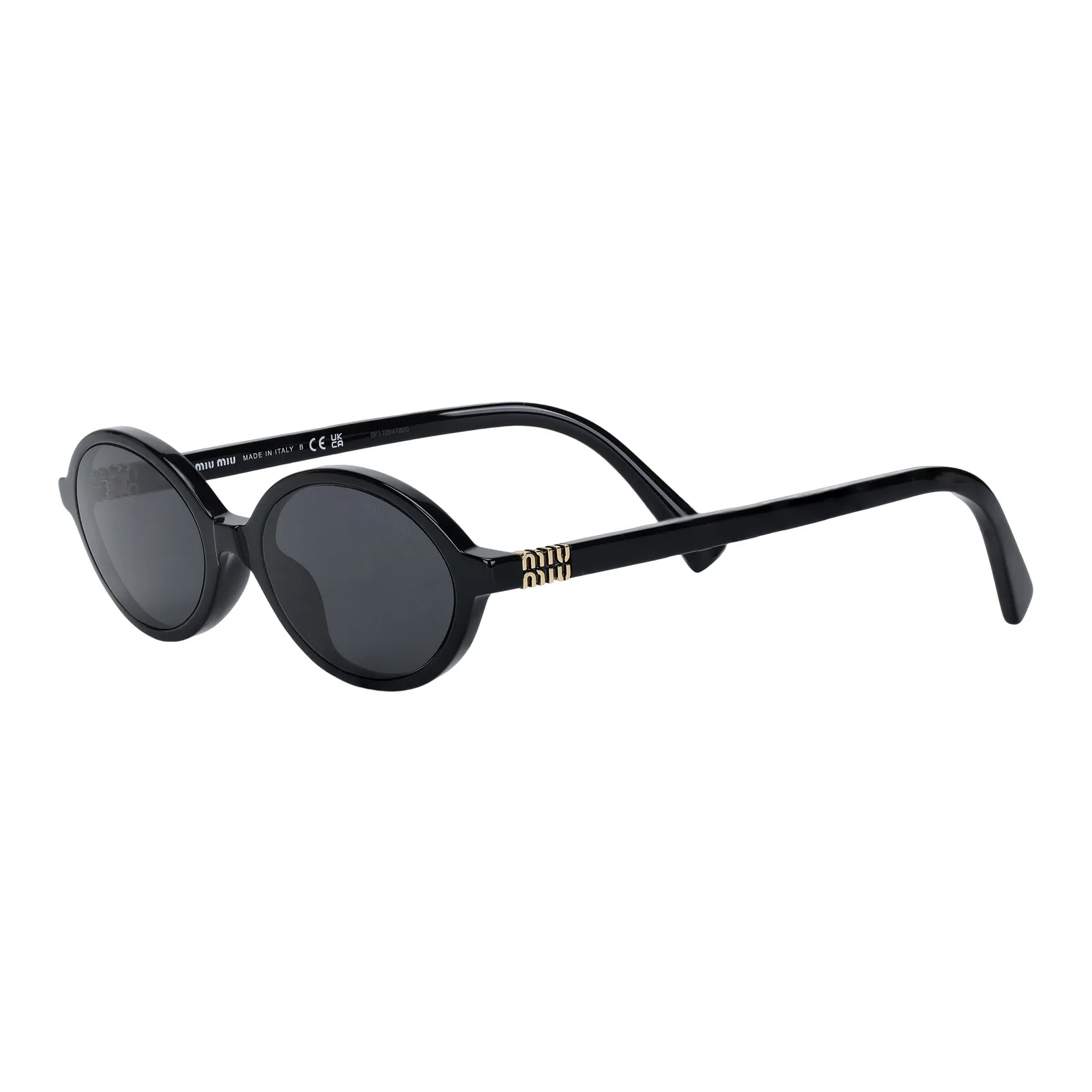 Plissé cat-eye sunglasses