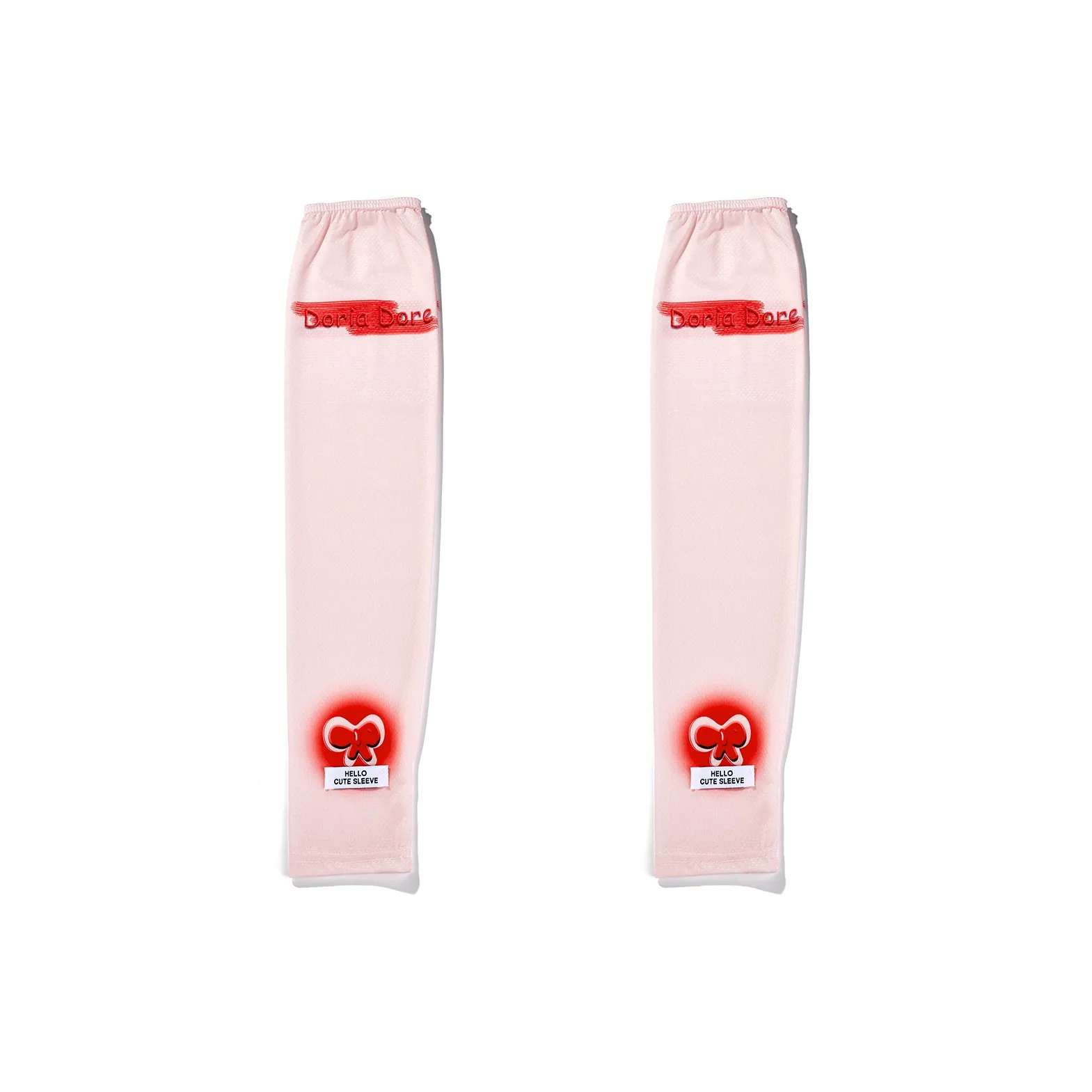 Anxious Ice Silk Polyester Sun Protection Sleeves Women's