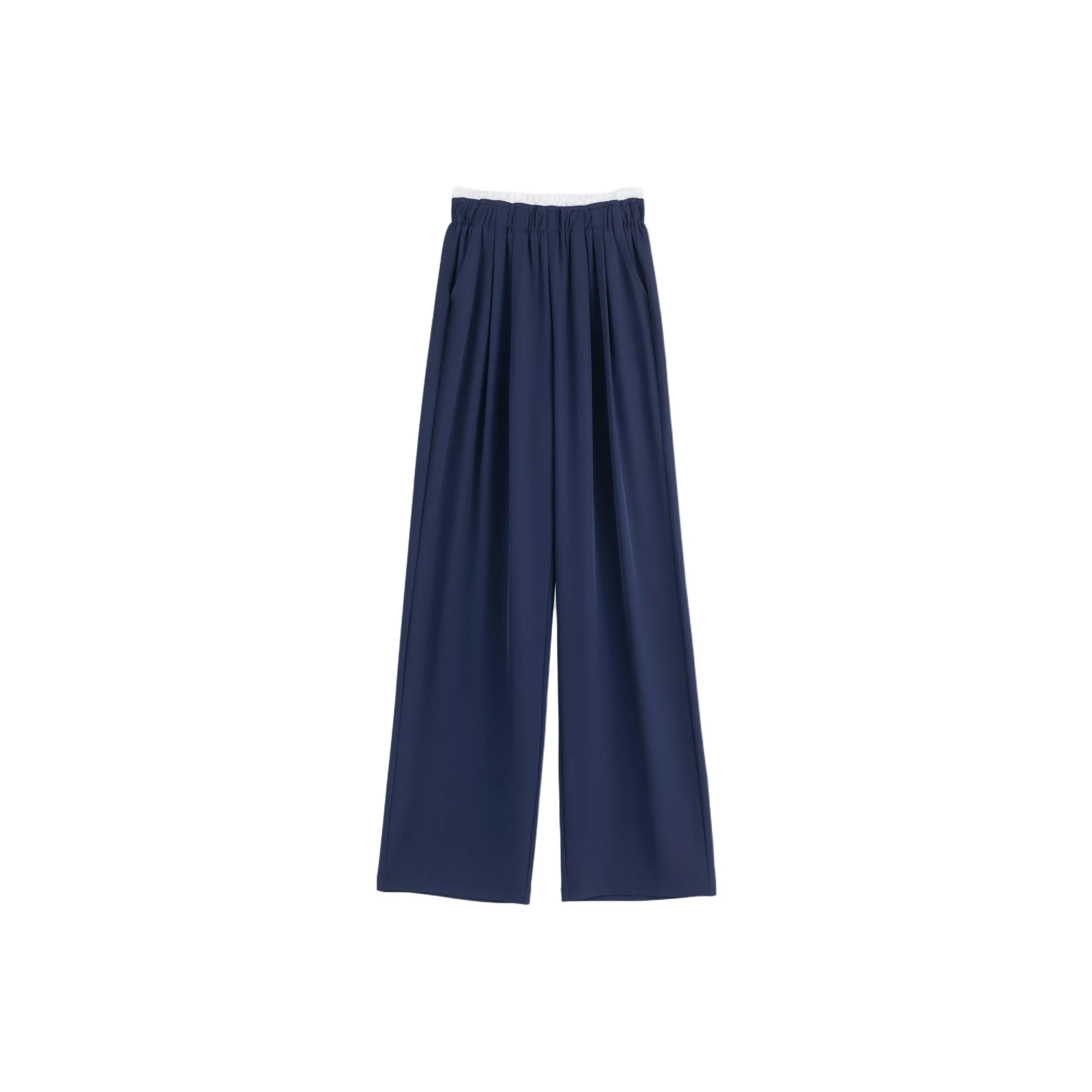 Weixi Casual Pants Women's Navy Blue