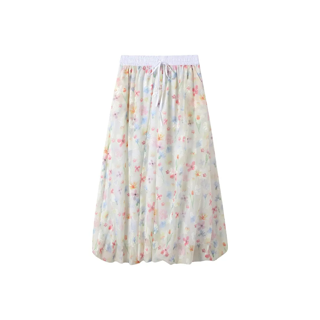 ZCDECO Casual Pants Women's Multicolor Tulip Skort