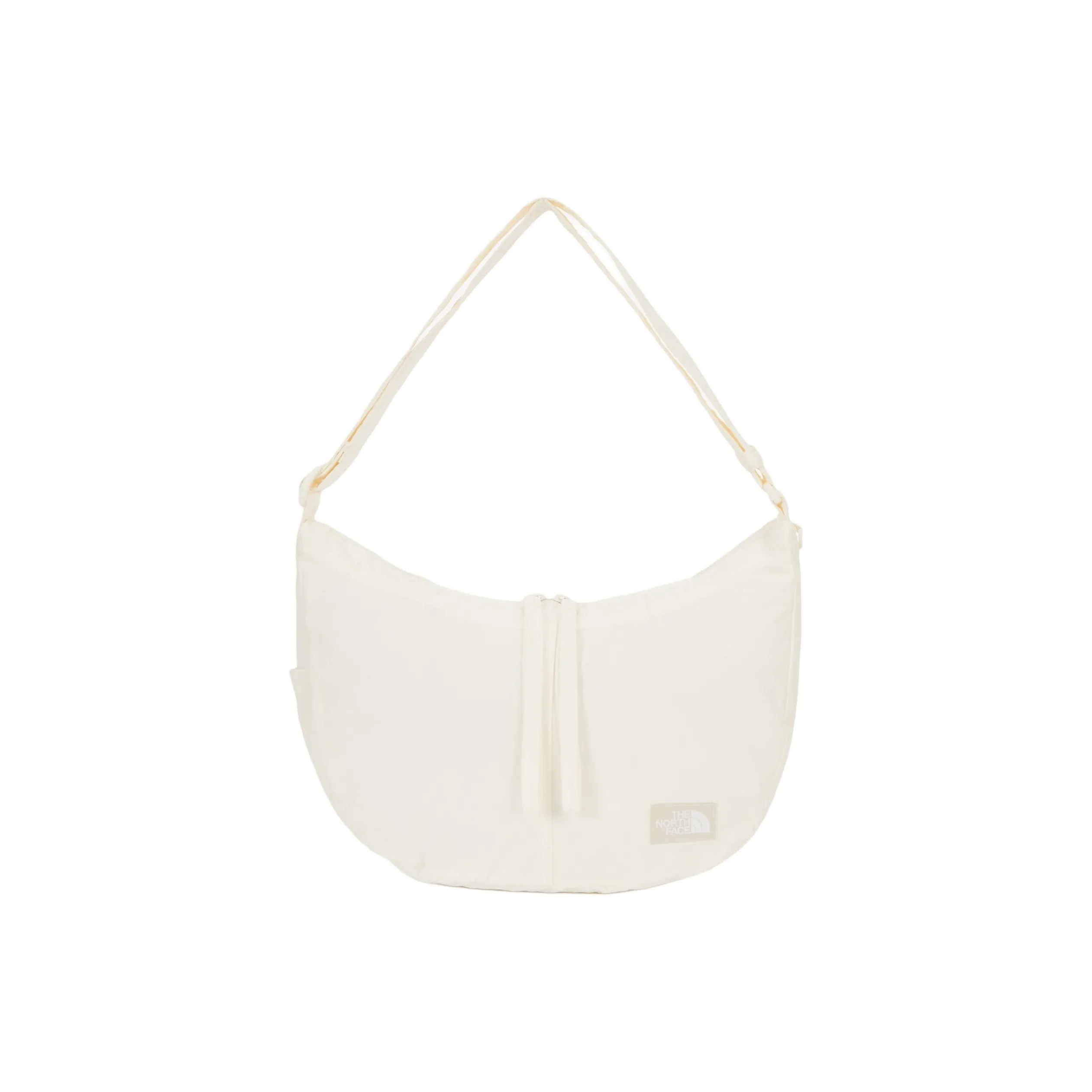 THE NORTH FACE Nylon Crossbody Bag, Shoulder Bag, Outdoor Bag Medium Size Unisex White