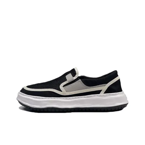 SHUPATE Мужские повседневные туфли Low Top Черные для мужчин