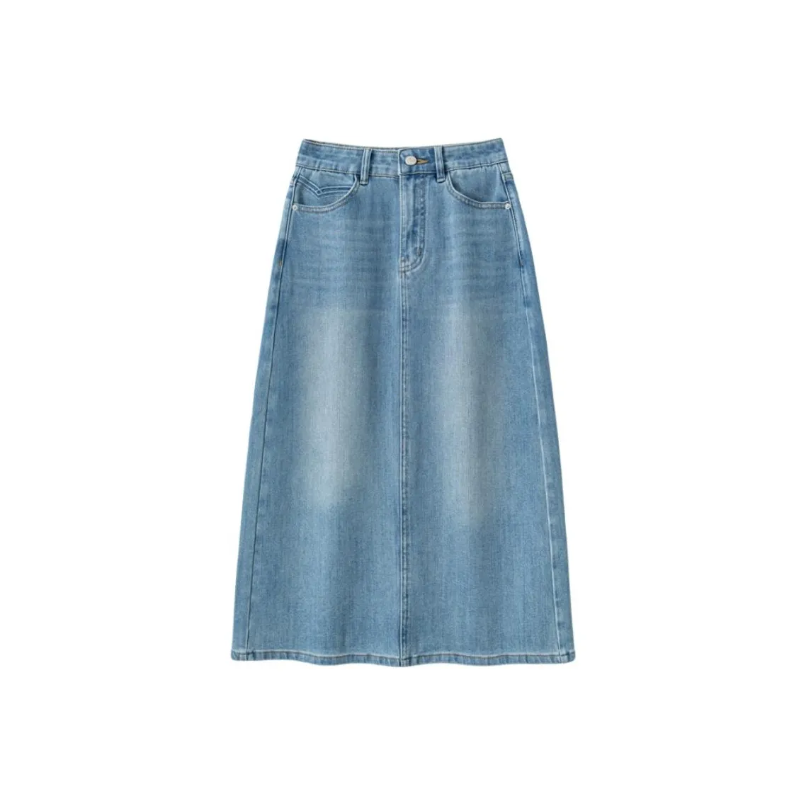 ROBINHOOD Деним Длинная Юбка Женская