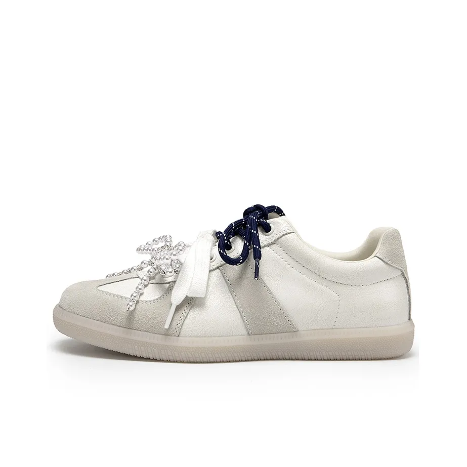 MIO Легкий Низкий Топ Casual Женский Белый Серый