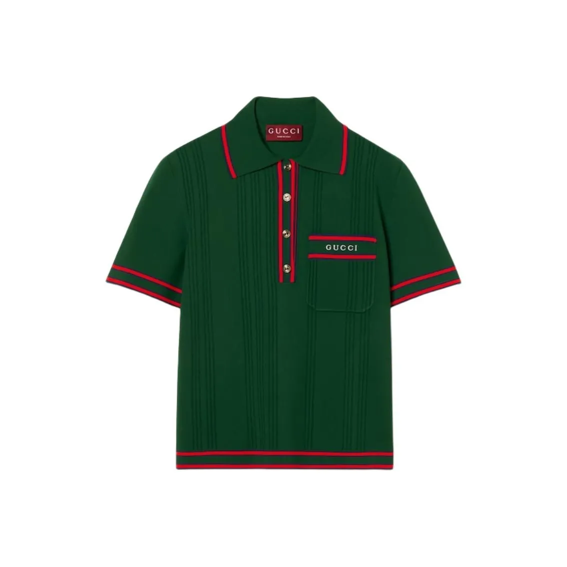 GUCCI Polo Shirts Women's Green