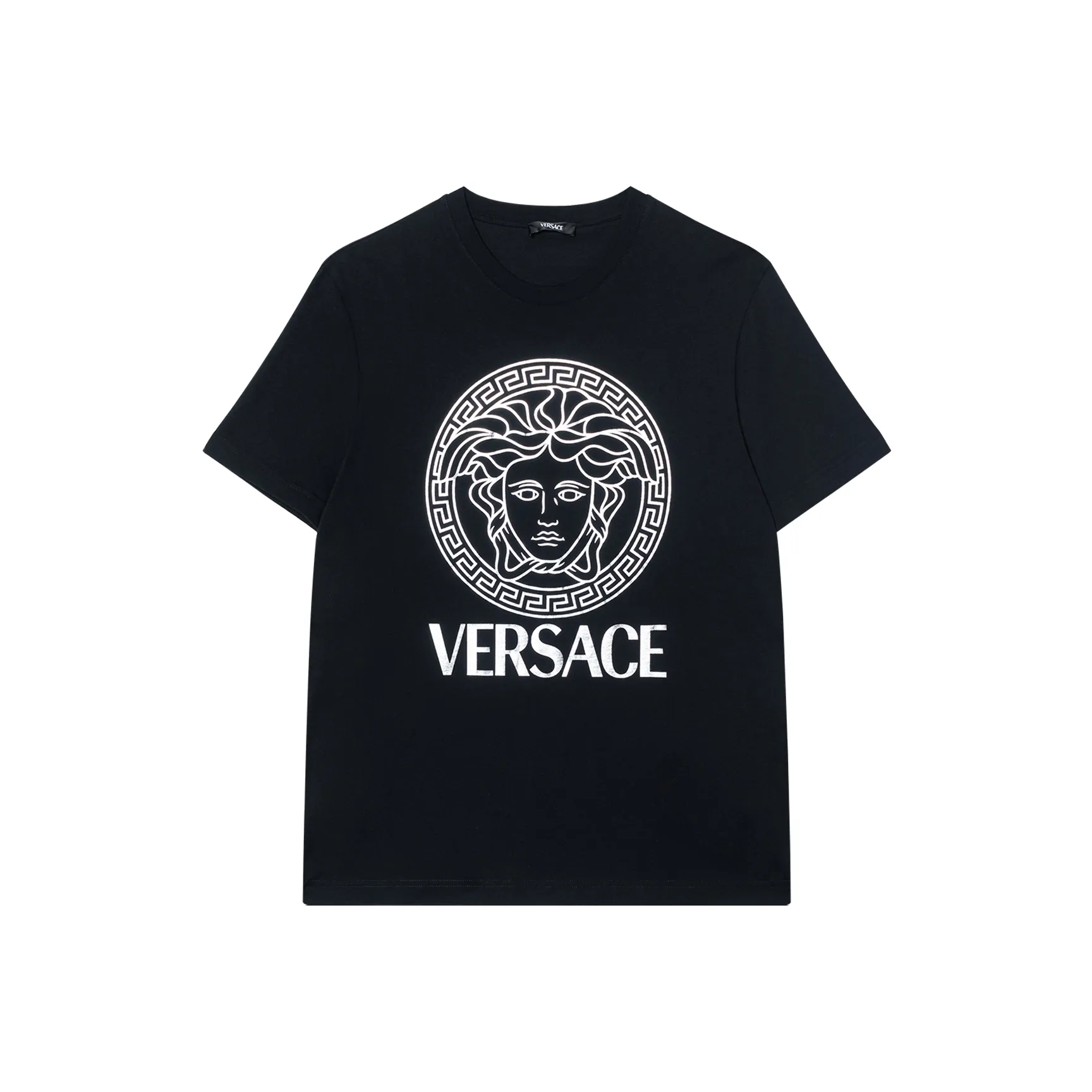 VERSACE SS24 T Рубашка Мужская Черная