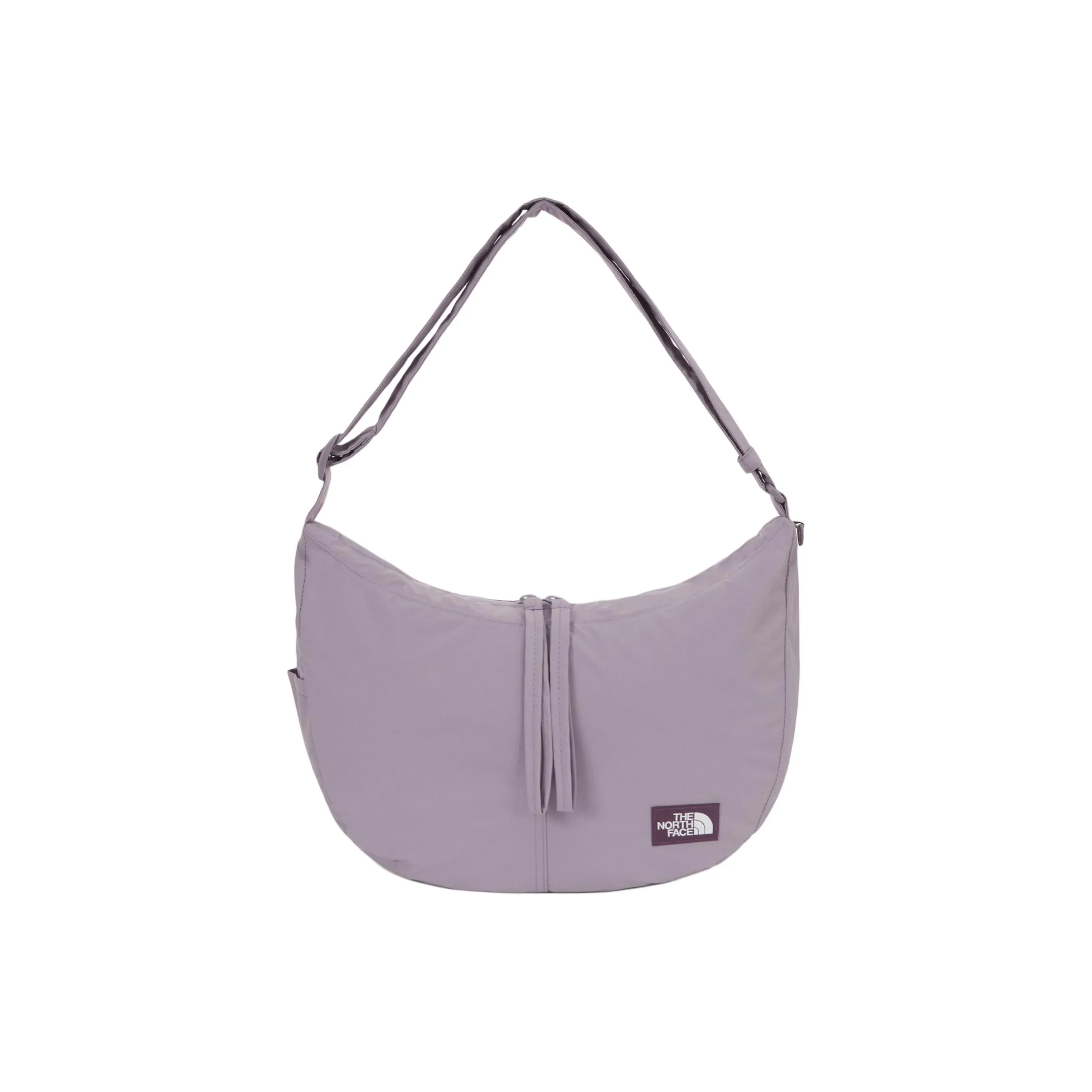 THE NORTH FACE Nylon Crossbody Bag, Shoulder Bag, Outdoor Bag Medium Size Unisex Purple